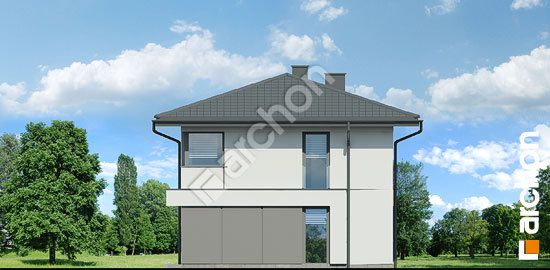 Бочний фасад Вілла Поля