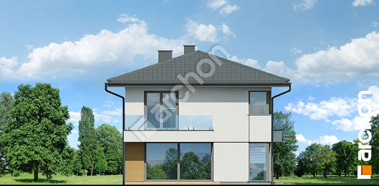 Бочний фасад Вілла Поля