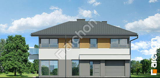 Передній фасад Вілла Поля