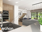 Проект будинку ARCHON+ Будинок в яблонках 16 візуалізація кухні 1 від 2