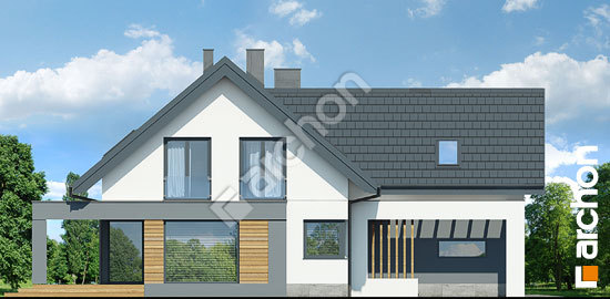 Боковой фасад Дом в яскерах 2 (Г2)