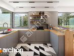 Проект будинку ARCHON+ Будинок в яскерах 2 (Г2) візуалізація кухні 1 від 1