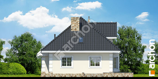 Дворовой фасад Дом в рукколе (П) вер.2