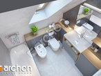 Проект дома ARCHON+ Дом в сон-траве 3  визуализация ванной (визуализация 3 вид 4)
