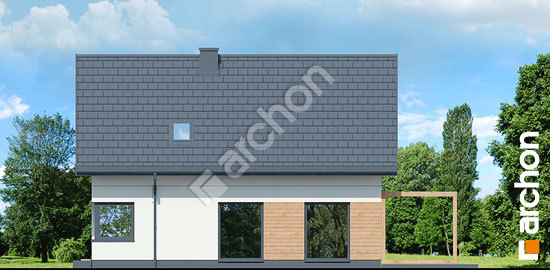 Боковой фасад Дом в малиновках 26 (Е) ВИЭ