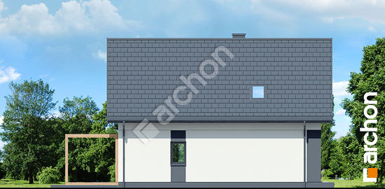 Боковой фасад Дом в малиновках 26 (Е) ВИЭ