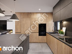 Проект будинку ARCHON+ Будинок в малинівці 26 (Е) ВДЕ візуалізація кухні 1 від 2