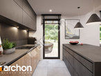 Проект дома ARCHON+ Дом в малиновках 26 (Е) ВИЭ визуализация кухни 1 вид 1