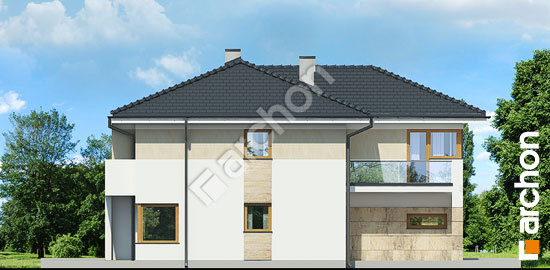 Бочний фасад Вілла Юлія 3 (Б) вер.2