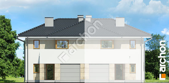 Передній фасад Вілла Юлія 3 (Б) вер.2