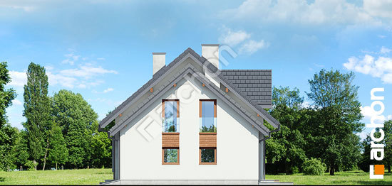 Боковой фасад Дом в изумрудах 3 (Г2А)