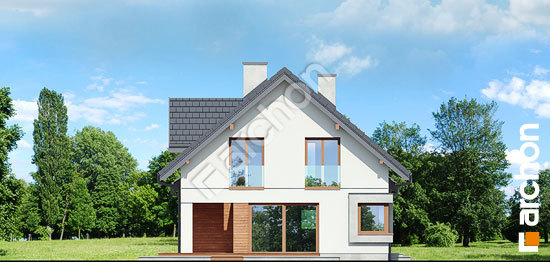 Боковой фасад Дом в изумрудах 3 (Г2А)