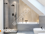 Проект дома ARCHON+ Дом в изумрудах 3 (Г2А) визуализация ванной (визуализация 3 вид 2)
