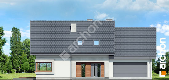 Передний фасад Дом в изумрудах 3 (Г2А)