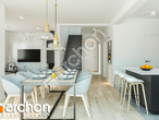 Проект будинку ARCHON+ Будинок в смарагдах 3 (Г2А) денна зона (візуалізація 1 від 3)