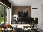 Проект дома ARCHON+ Вилла Миранда 6 (Г2) дневная зона (визуализация 1 вид 2)