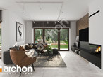 Проект дома ARCHON+ Вилла Миранда 6 (Г2) дневная зона (визуализация 1 вид 4)