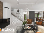 Проект будинку ARCHON+ Вілла Міранда 6 (Г2) денна зона (візуалізація 1 від 6)