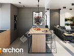 Проект дома ARCHON+ Дом в каландивах (Г2) визуализация кухни 1 вид 2