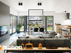 Проект будинку ARCHON+ Будинок в каландівах (Г2) денна зона (візуалізація 1 від 2)