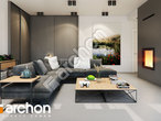 Проект будинку ARCHON+ Будинок в каландівах (Г2) денна зона (візуалізація 1 від 5)