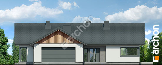 Передній фасад Будинок в барбарисах (Г2)