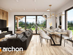 Проект будинку ARCHON+ Будинок в барбарисах (Г2) денна зона (візуалізація 1 від 7)