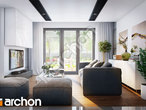 Проект будинку ARCHON+ Будинок в сріблянках (Г2) денна зона (візуалізація 1 від 5)