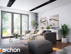 Проект дома ARCHON+ Дом в серебрянках (Г2) дневная зона (визуализация 1 вид 1)