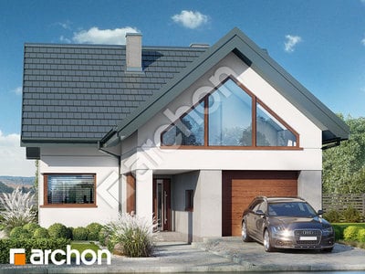 Проект дома ARCHON+ Дом в яскерах 3 (Г) 