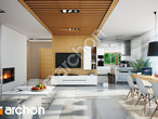 Проект дома ARCHON+ Дом в мекинтошах 4 дневная зона (визуализация 1 вид 1)