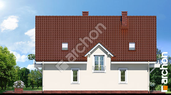 Боковой фасад Дом под калиной вер.2