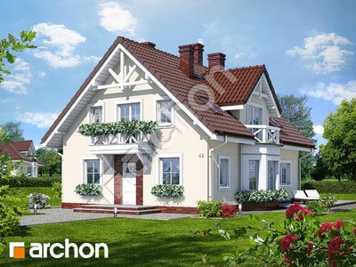 Проект дома ARCHON+ Дом под калиной вер.2 