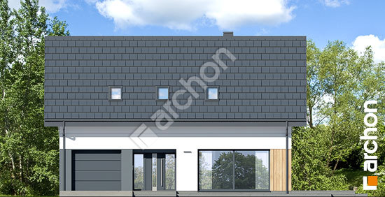 Передний фасад Дом в малиновках 25 (ГЕ)