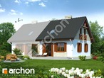 Проект будинку ARCHON+ Будинок в брусниці (Б) вер. 2 
