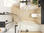 Проект дома ARCHON+ Дом в бруснике Б вер.2 визуализация ванной (визуализация 3 вид 4)