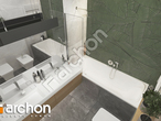 Проект дома ARCHON+ Дом под апельсином 2 (Г) визуализация ванной (визуализация 3 вид 4)