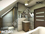 Проект будинку ARCHON+ Будинок в журавках вер.2 візуалізація ванни (візуалізація 1 від 2)