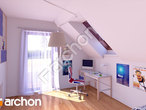 Проект будинку ARCHON+ Будинок в журавках вер.2 нічна зона (візуалізація 1 від 2)