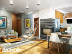 Проект будинку ARCHON+ Будинок в журавках вер.2 денна зона (візуалізація 1 від 1)