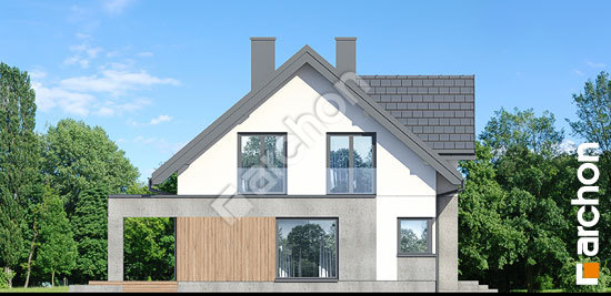 Боковой фасад Дом в коммифорах 10