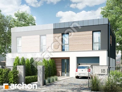 Проект дома ARCHON+ Дом под гинко 14 (ГБ) Вид 2