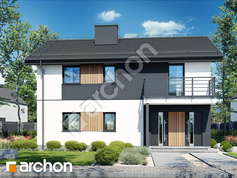 Проєкт будинку ARCHON+ Будинок в халезіях (Р2А) вер.3 Вид 1