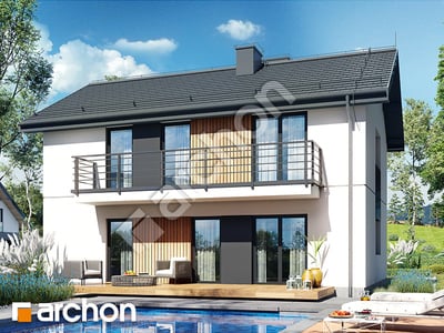 Проєкт будинку ARCHON+ Будинок в халезіях (Р2А) вер.3 Вид 2