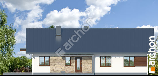 Передний фасад Дом под тутовым деревом вер.2