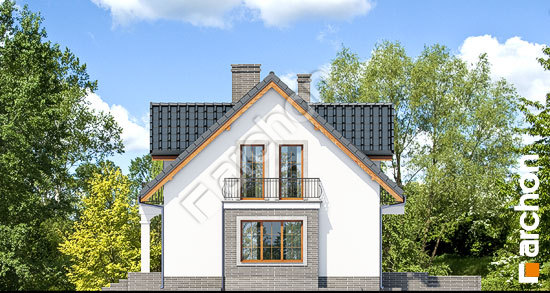 Боковой фасад Дом в вербене 5 (Г2П)