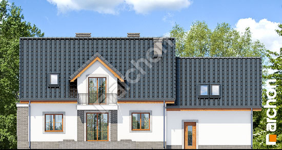 Дворовий фасад Будинок у вербені 5 (Г2П)