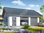 Проект будинку ARCHON+ Г27 - Двомісний гараж стилізація 3