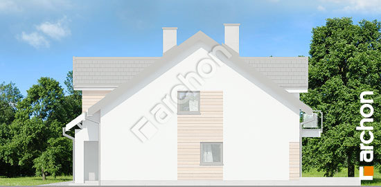 Бочний фасад Будинок під агавами 3 (Б)