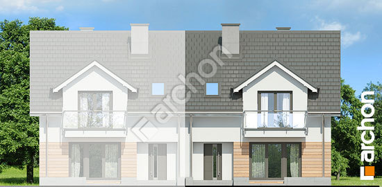 Дворовой фасад Дом под агавами 3 (Б)